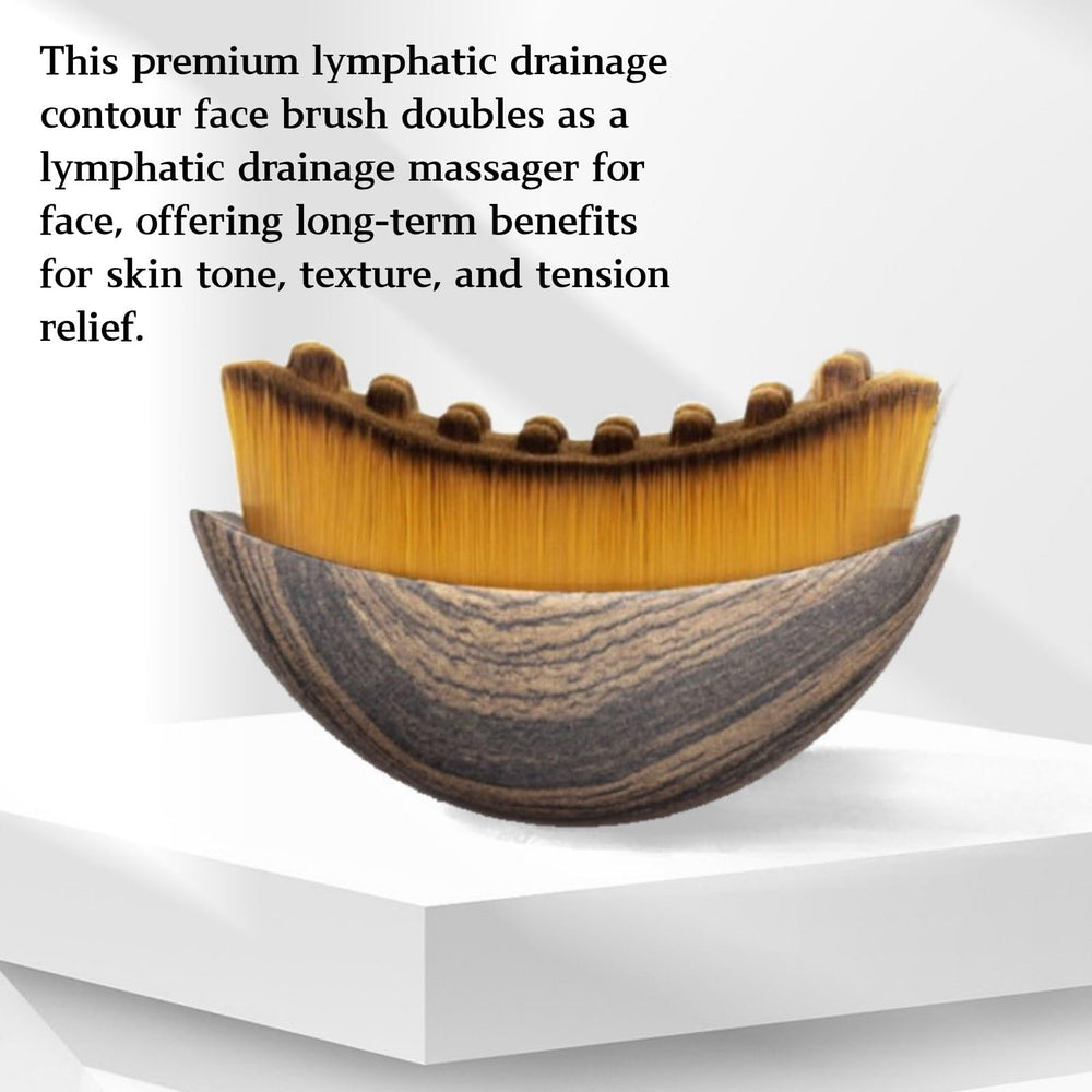 New Lymphatic Contour Face Brush: design compact pour routine beauté en déplacement