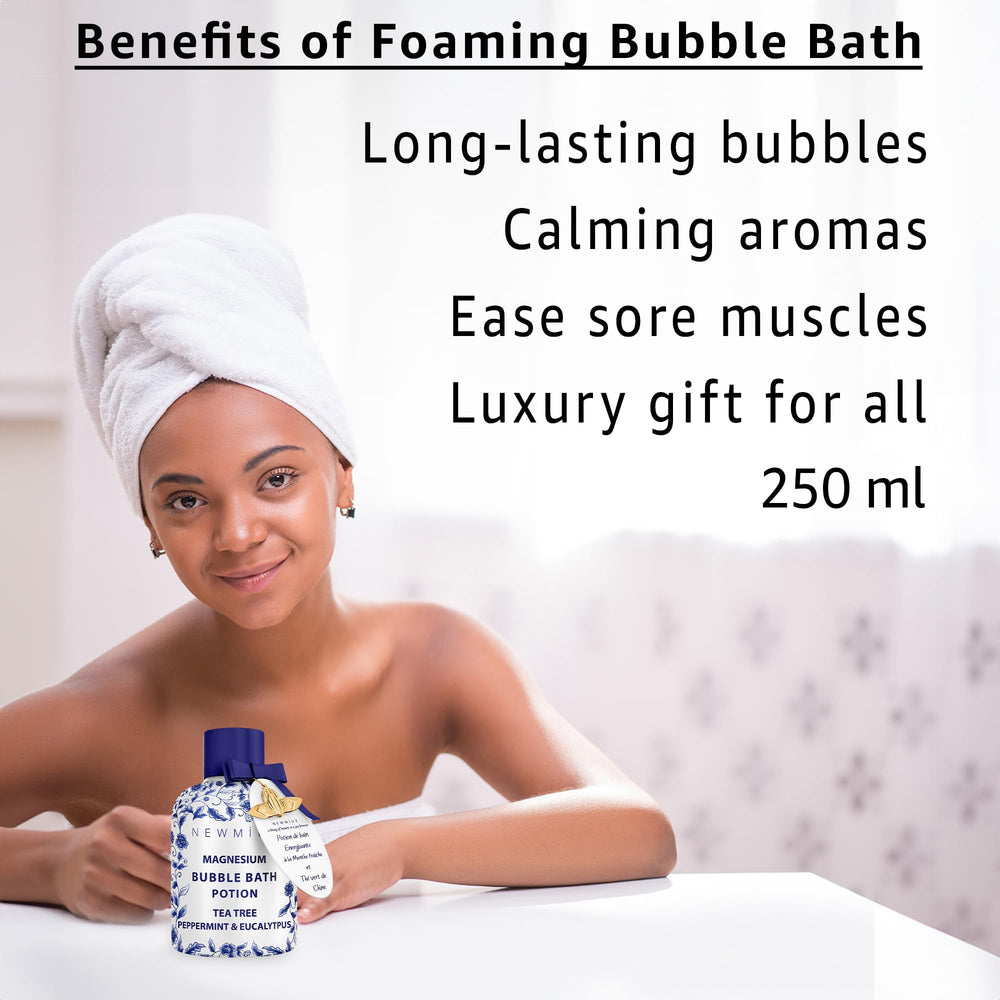 New Miuz bain bulle longue duree relaxation pour corps et esprit.