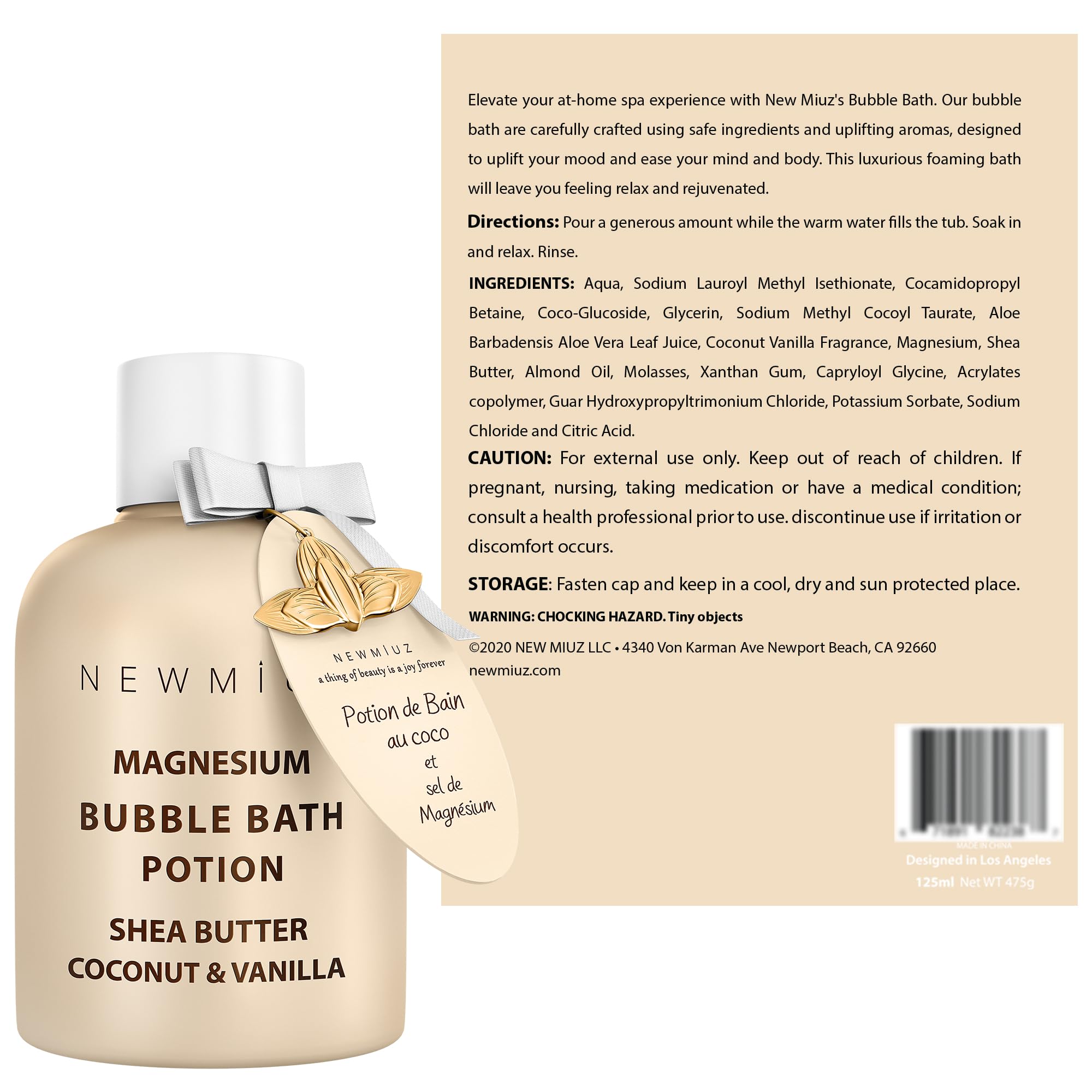 New Miuz formule vegan cruelty-free: soin éthique et sûr
