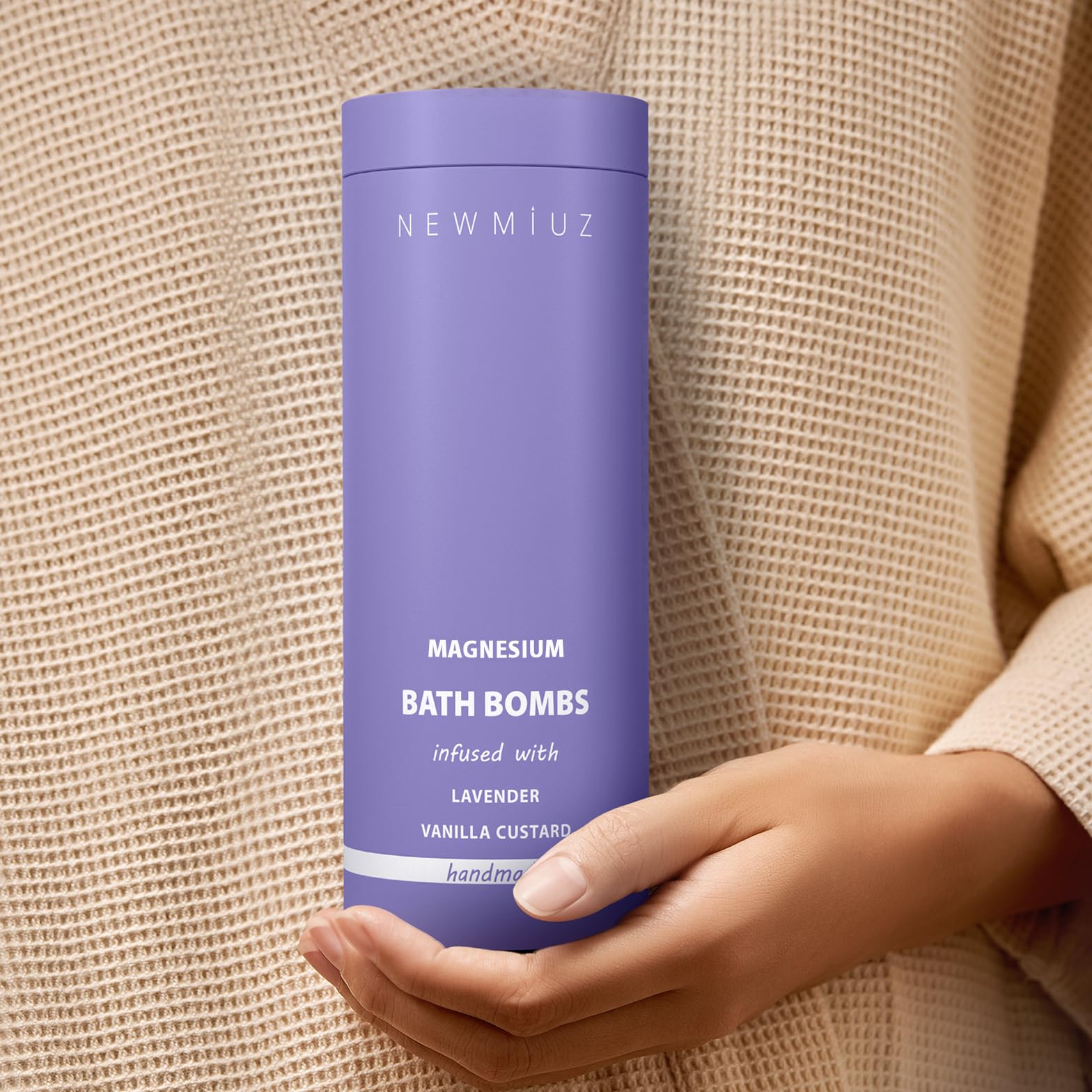 New Miuz bombe bain aromatherapie lavande vanille parfum calmant