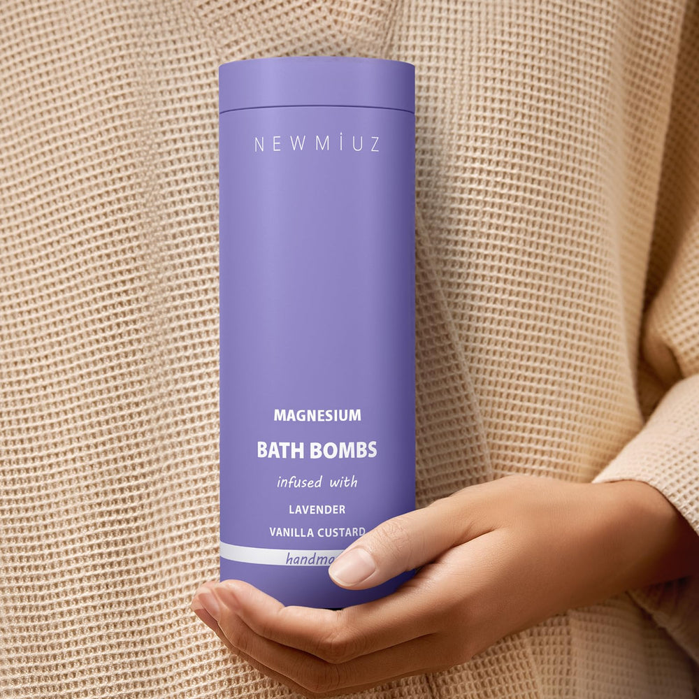 New Miuz bombe bain aromatherapie lavande vanille parfum calmant