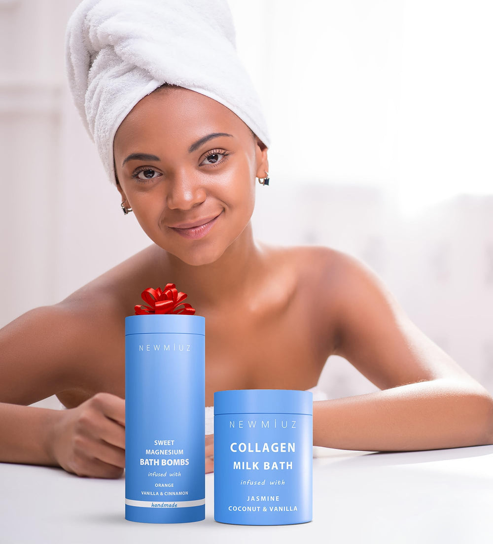 New Miuz bombe-bain idee cadeau originale : emballage elegant