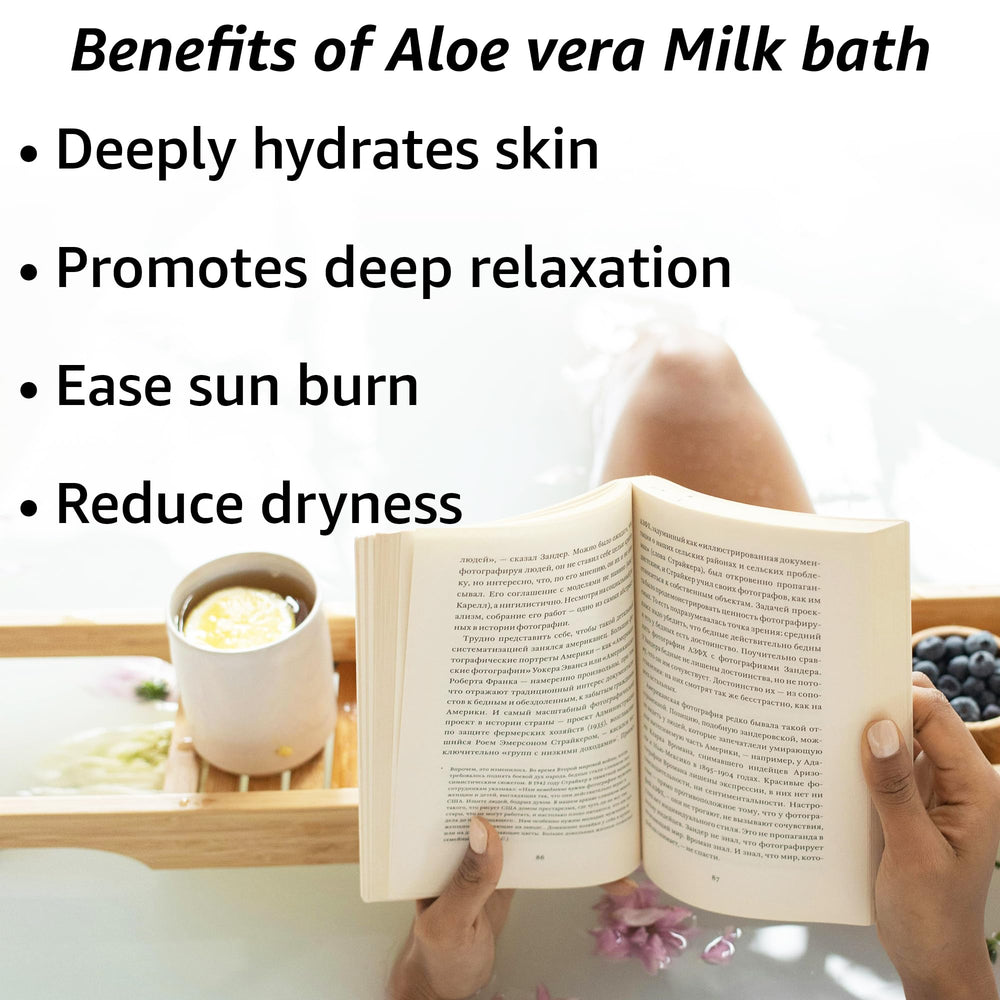 Set New Miuz bain lait aloe vera miel camomille, cadeau spa relaxant.