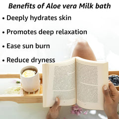 Set New Miuz bain lait aloe vera miel camomille, cadeau spa relaxant.