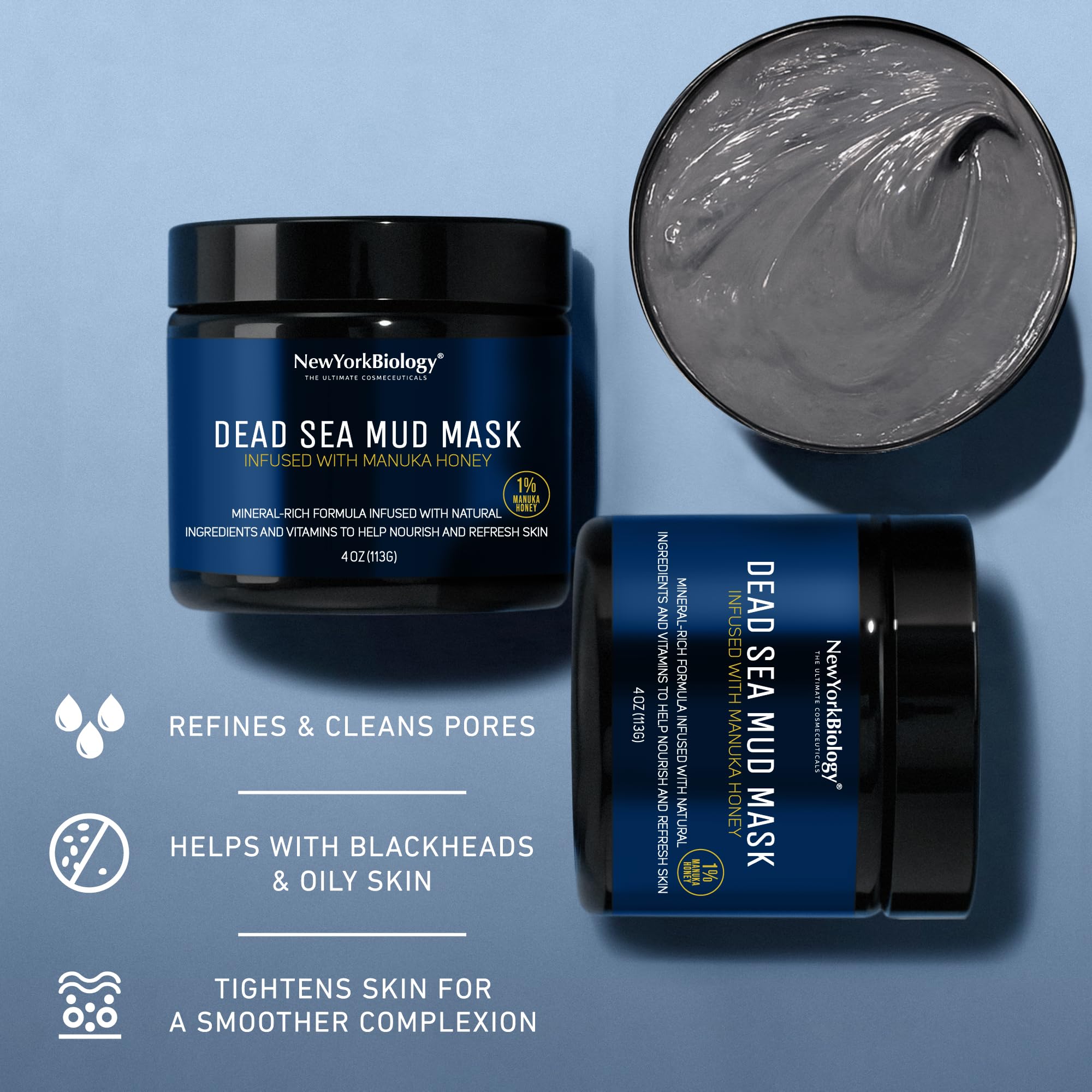 Routine spa maison NEW YORK BIOLOGY, application du masque