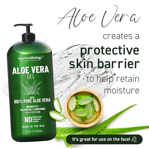 Texture gel rafraîchissante appliquée sur la peau avec douceur.