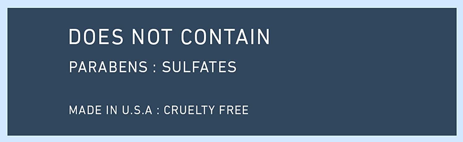 Produit fabriqué aux États-Unis NEW YORK BIOLOGY – étiquette claire, sans parabènes ni sulfates.