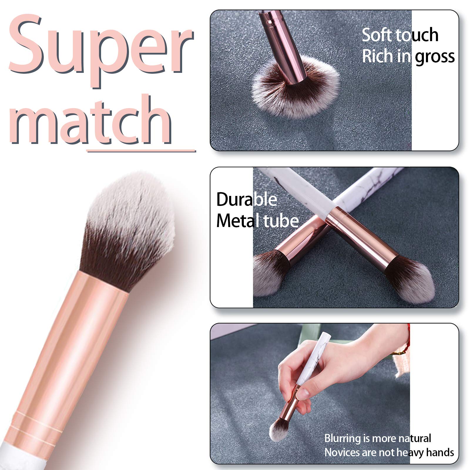 NewBang palette blush utilisation polyvalente pour visage et yeux.