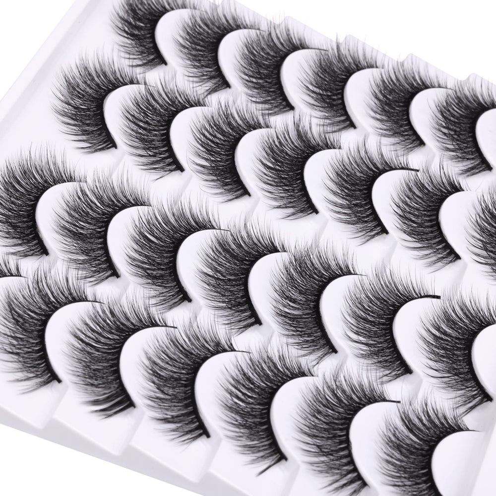 Newcally Cils 14 paires incluses, choix polyvalent pour différents rendus.