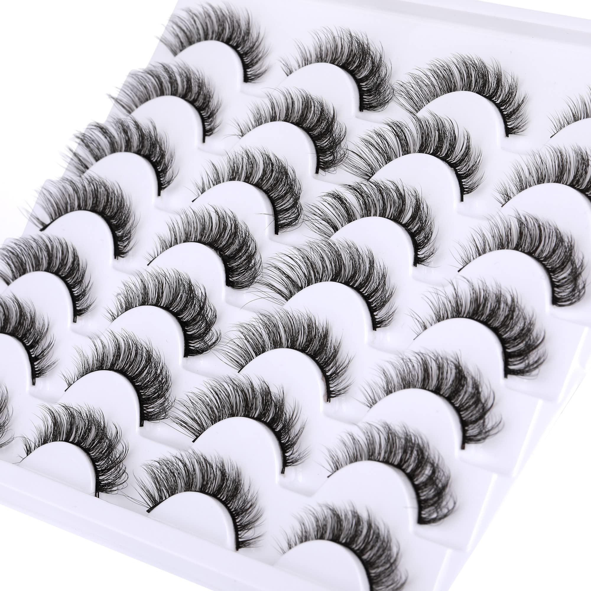 Newcally cils 14 paires idéales pour utilisation quotidienne