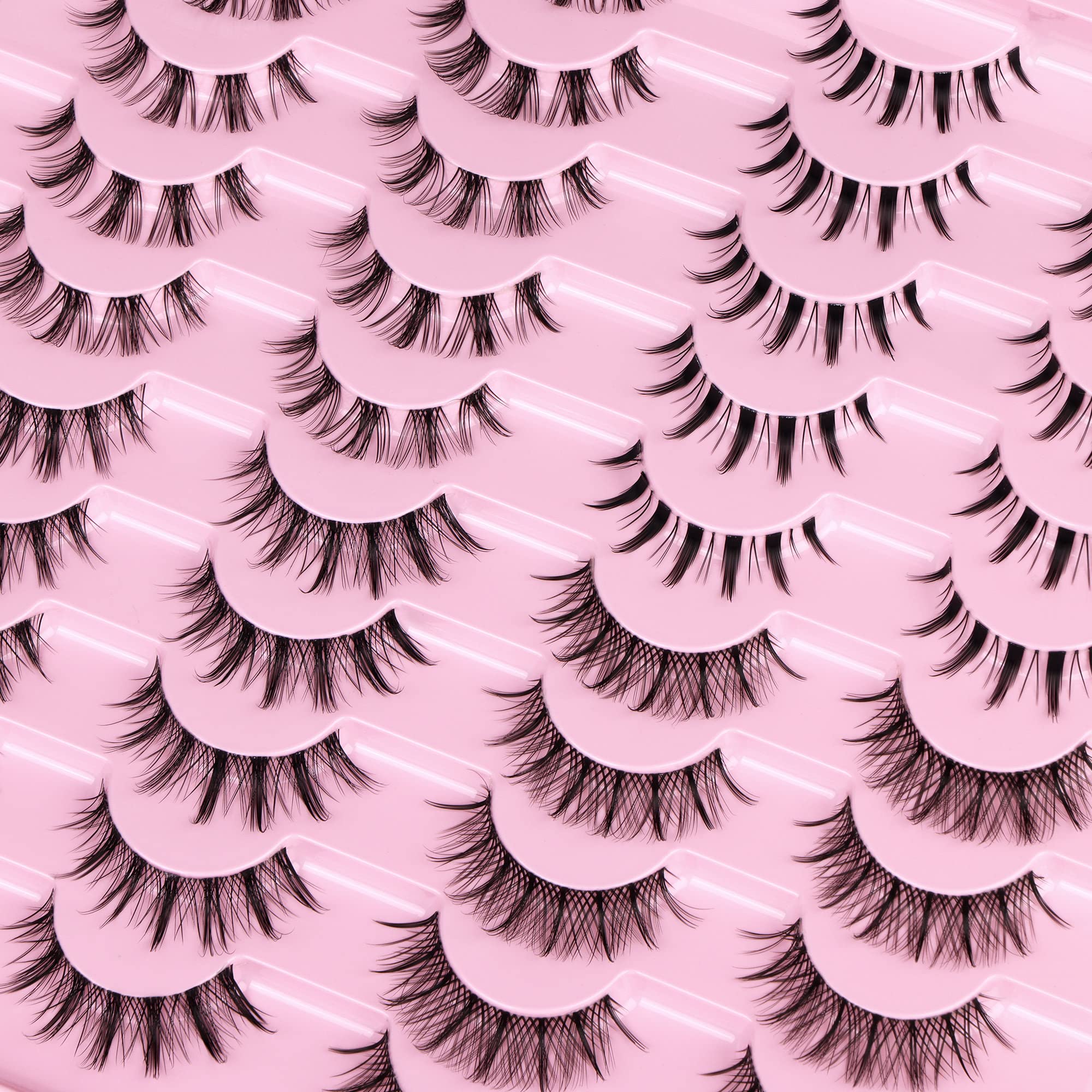 Newcally cils DIY: découper et superposer selon l'occasion