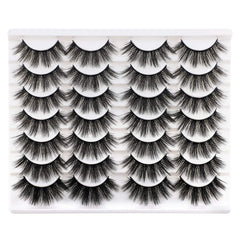 Newcally faux cils dramatiques 20 mm – volume intense pour un regard captivant.