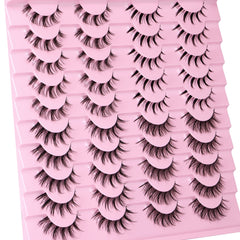 Newcally cils manga regard naturel: aspect discret et doux