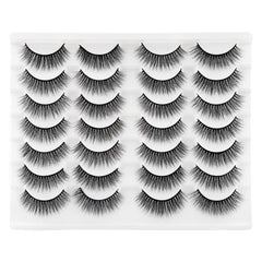 Newcally Cils naturels effilés, regard doux et subtil pour tous les jours.