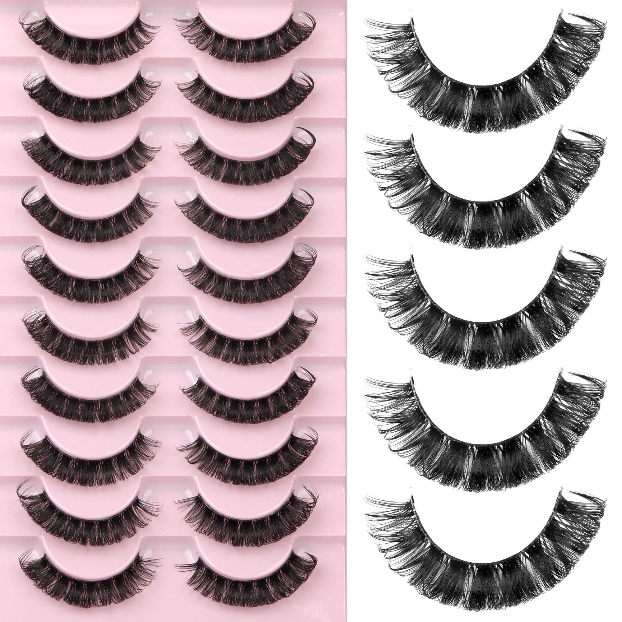 Newcally cils sans colle intérieur — utilisez votre colle préférée pour les poser.