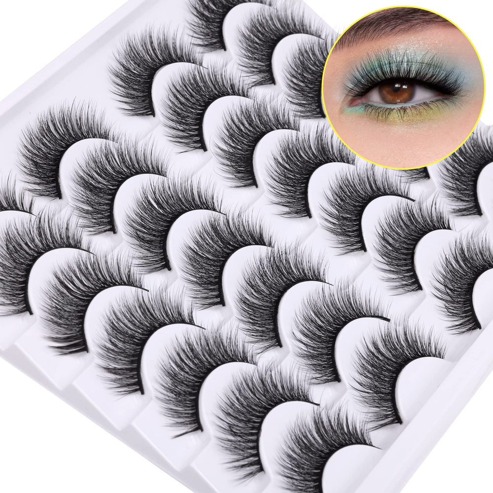 Newcally Cils volume léger 3D, effet plume sans surcharge.