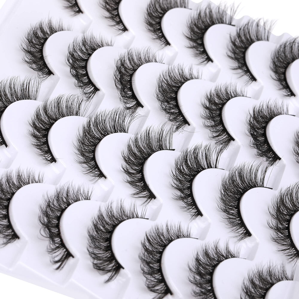 Newcally cils wispy 3D volume pour une allure légère