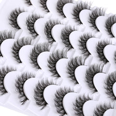 Newcally cils wispy 3D volume pour une allure légère