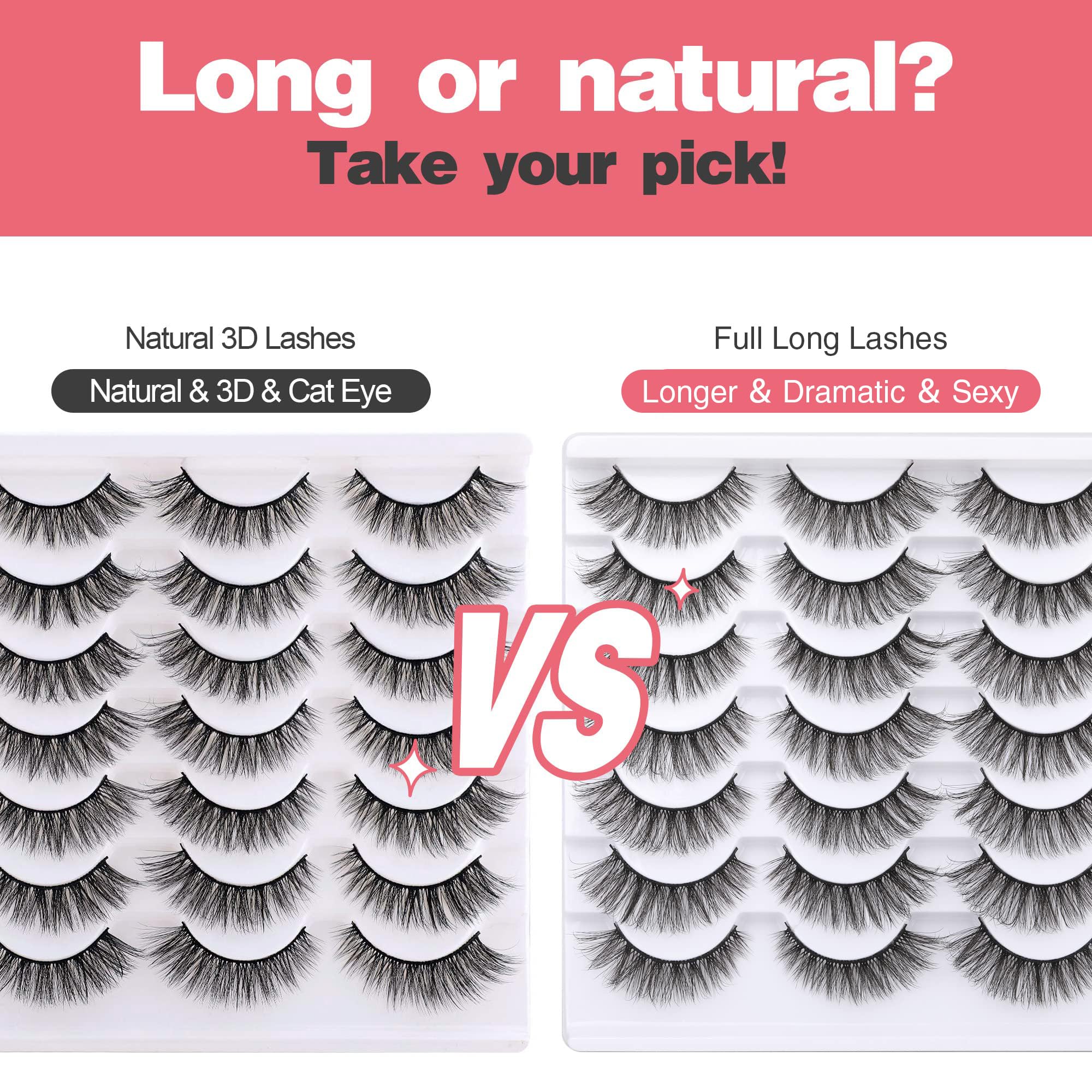 Faux cils Newcally, bande souple et précision lors de l’application.
