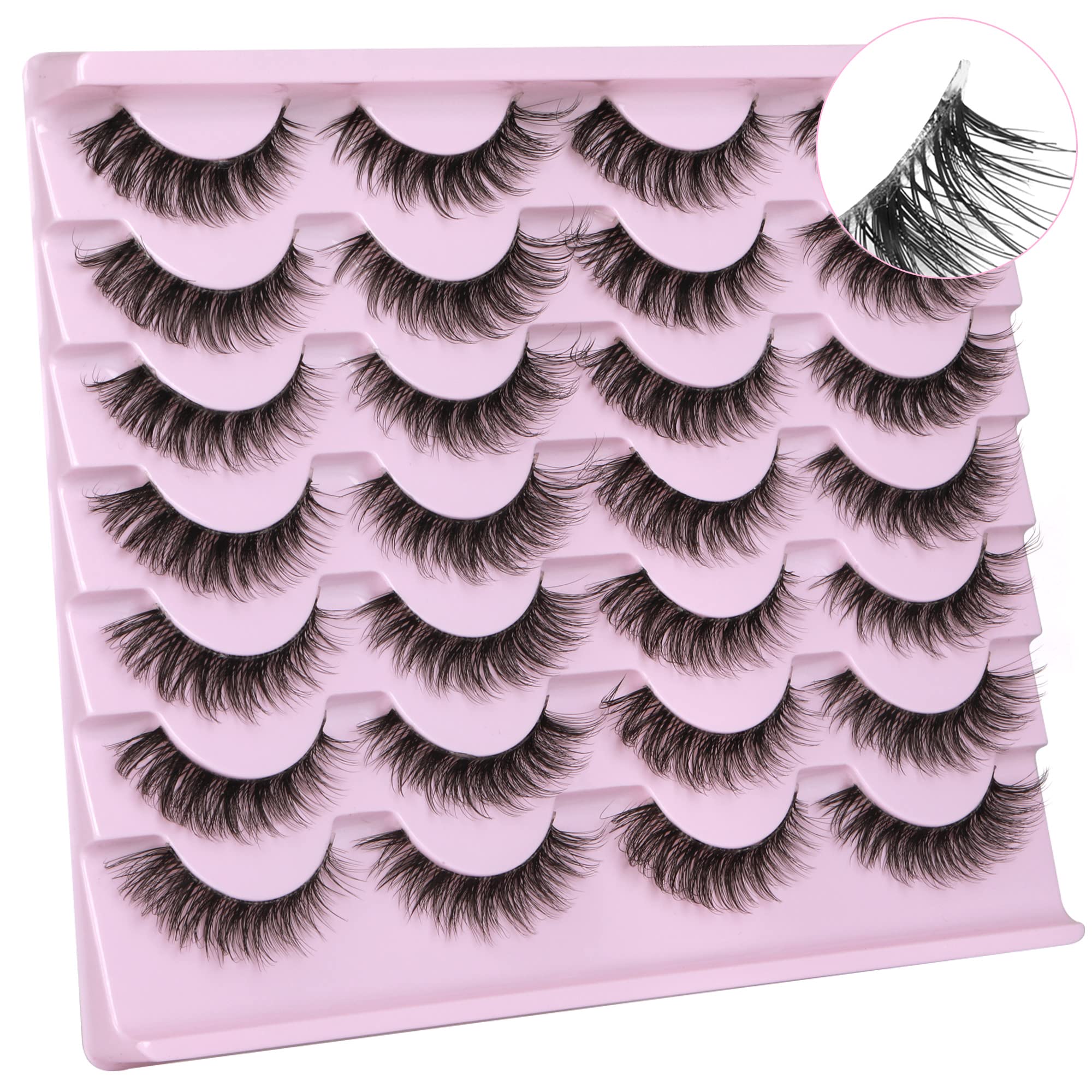 Newcally Lashes Mink – qualité artisanale pour des cils durables et soignés.