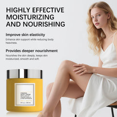 New Champagne Crème – massage rapide pour une peau rafraîchie et hydratée.