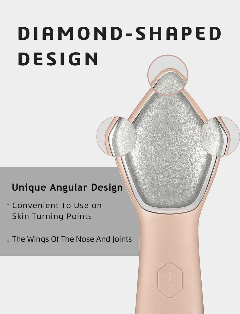NEWDERMO Microdermabrasion design compact etudie pour le rangement.
