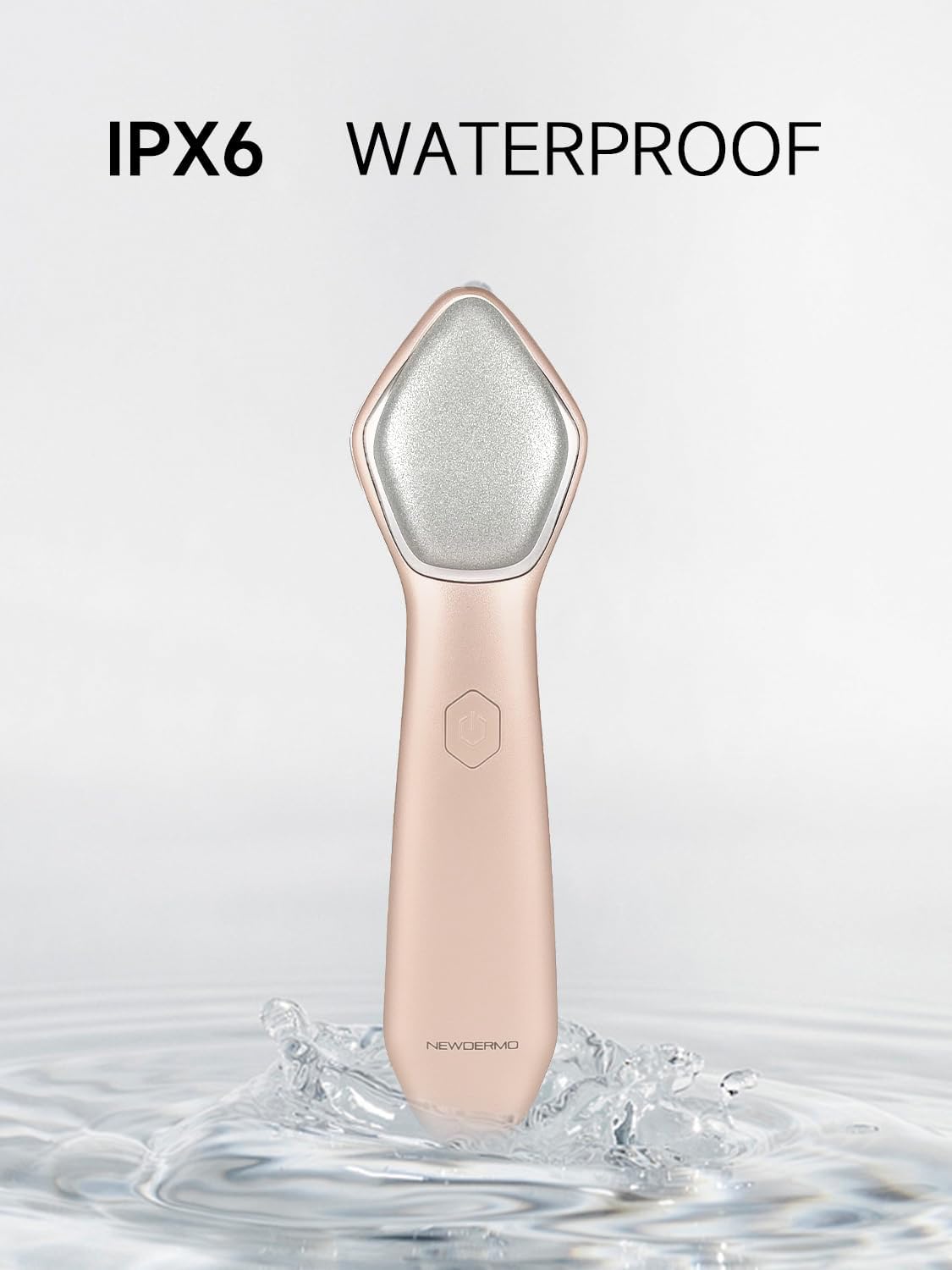 NEWDERMO Microdermabrasion usage visage et corps pour une routine maison.