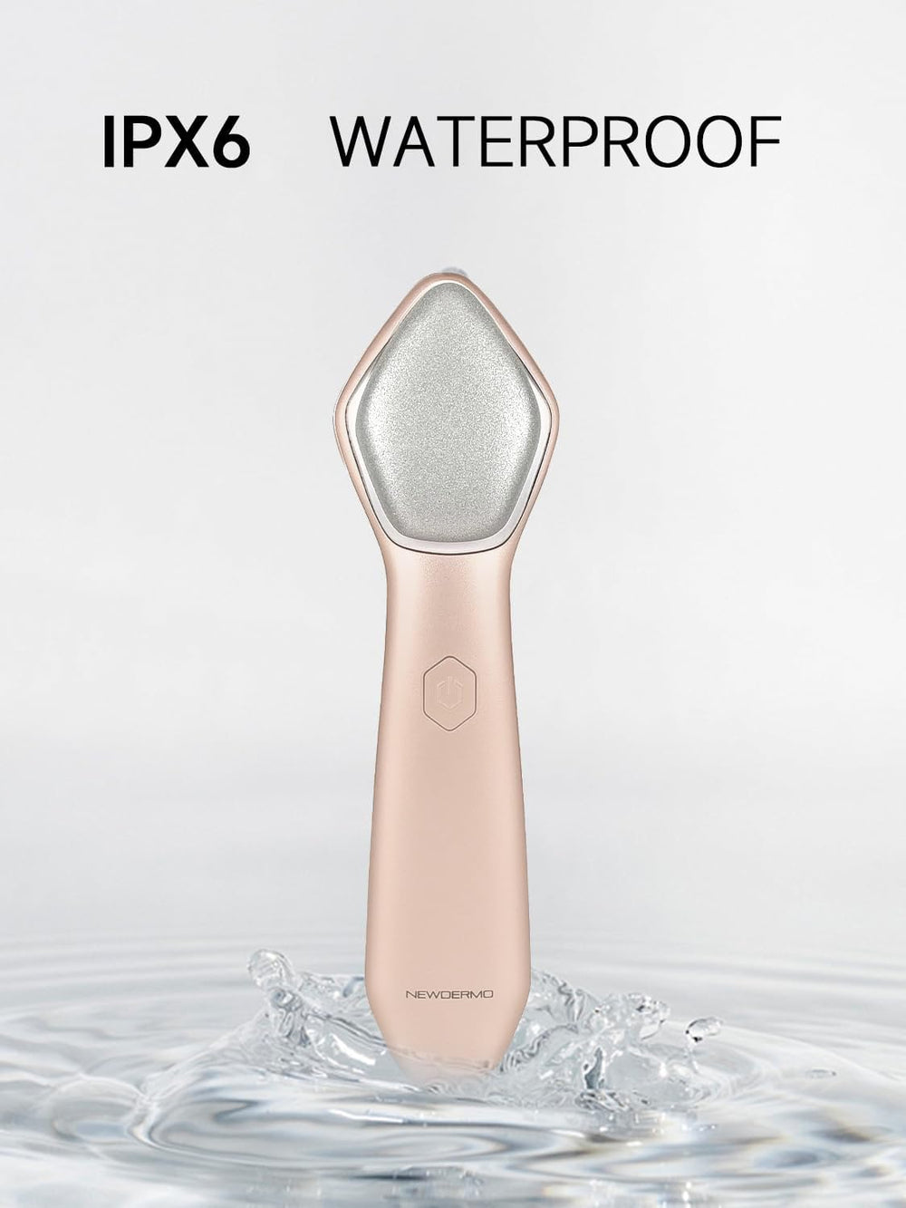 NEWDERMO Microdermabrasion usage visage et corps pour une routine maison.