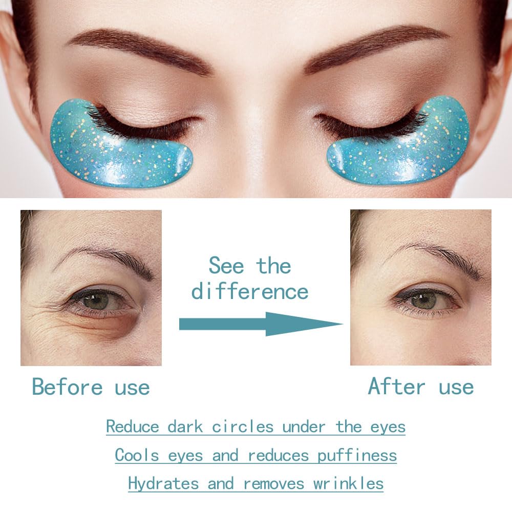 Gels yeux frais et refroidissants Newfacefure hydratant rapidement.