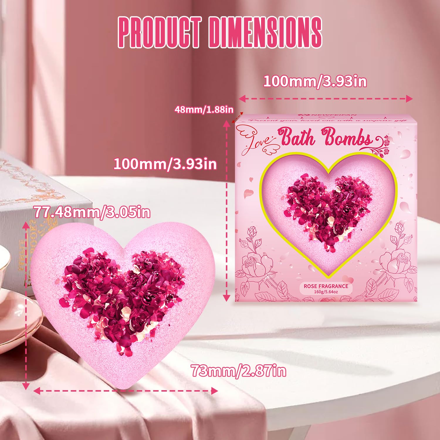 NEWFEIFAN huile essentielle rose bienfaits relaxation, parfum apaisant.