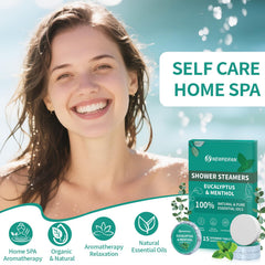 NEWFEIFAN steamers dissolve with no residue, drain-friendly aromatherapy