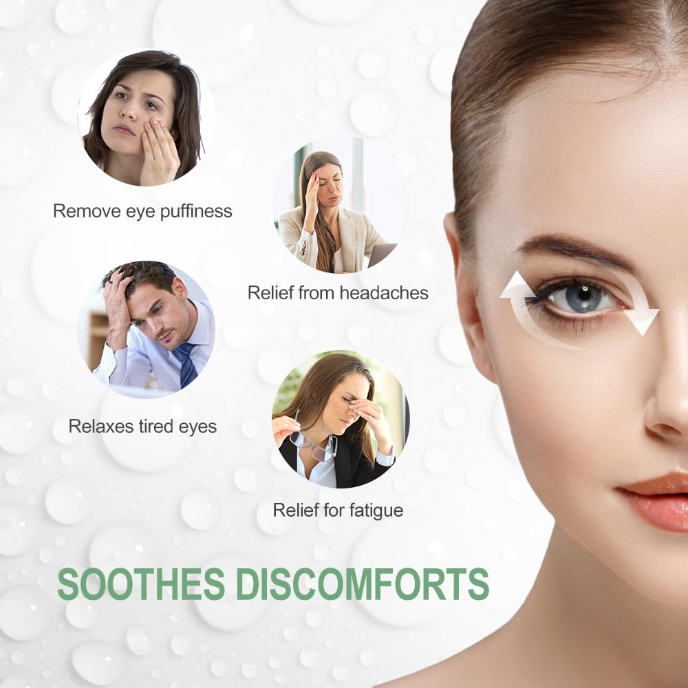 NEWGO masque froid yeux design double-face pour confort optimal.