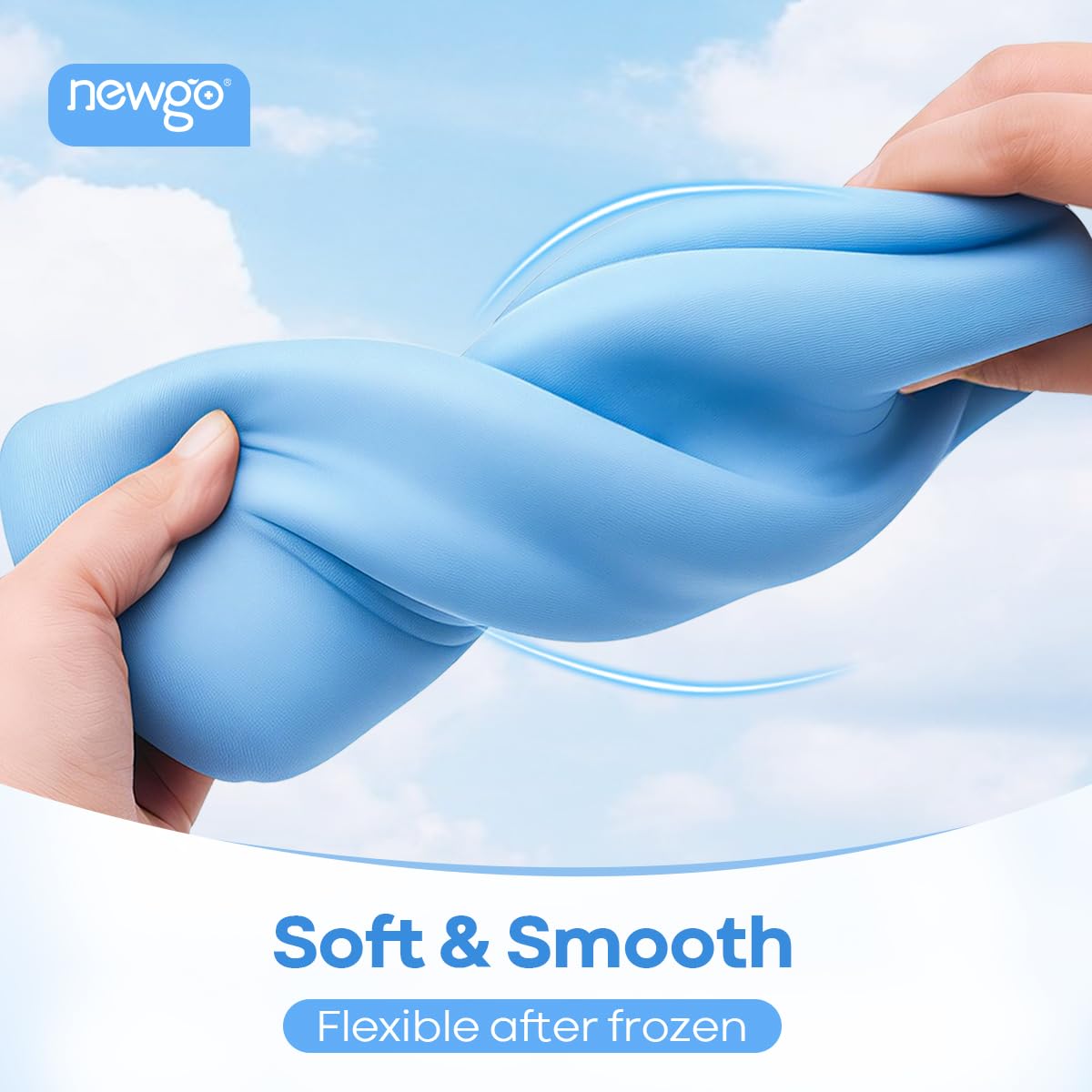 NEWGO Masque Glace Tissu Doux pour peau sensible et douceur