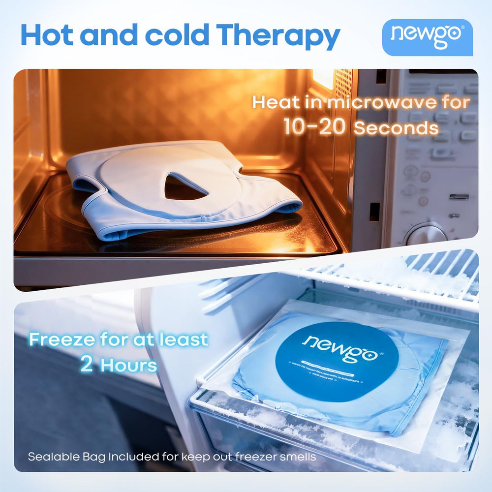 NEWGO Masque Glace Utilisation 2 heures congélation pratique