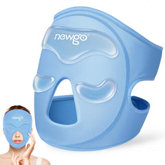 NEWGO Masque Glace Visage zone-front-yeux pour dégonfler les poches et fatigue
