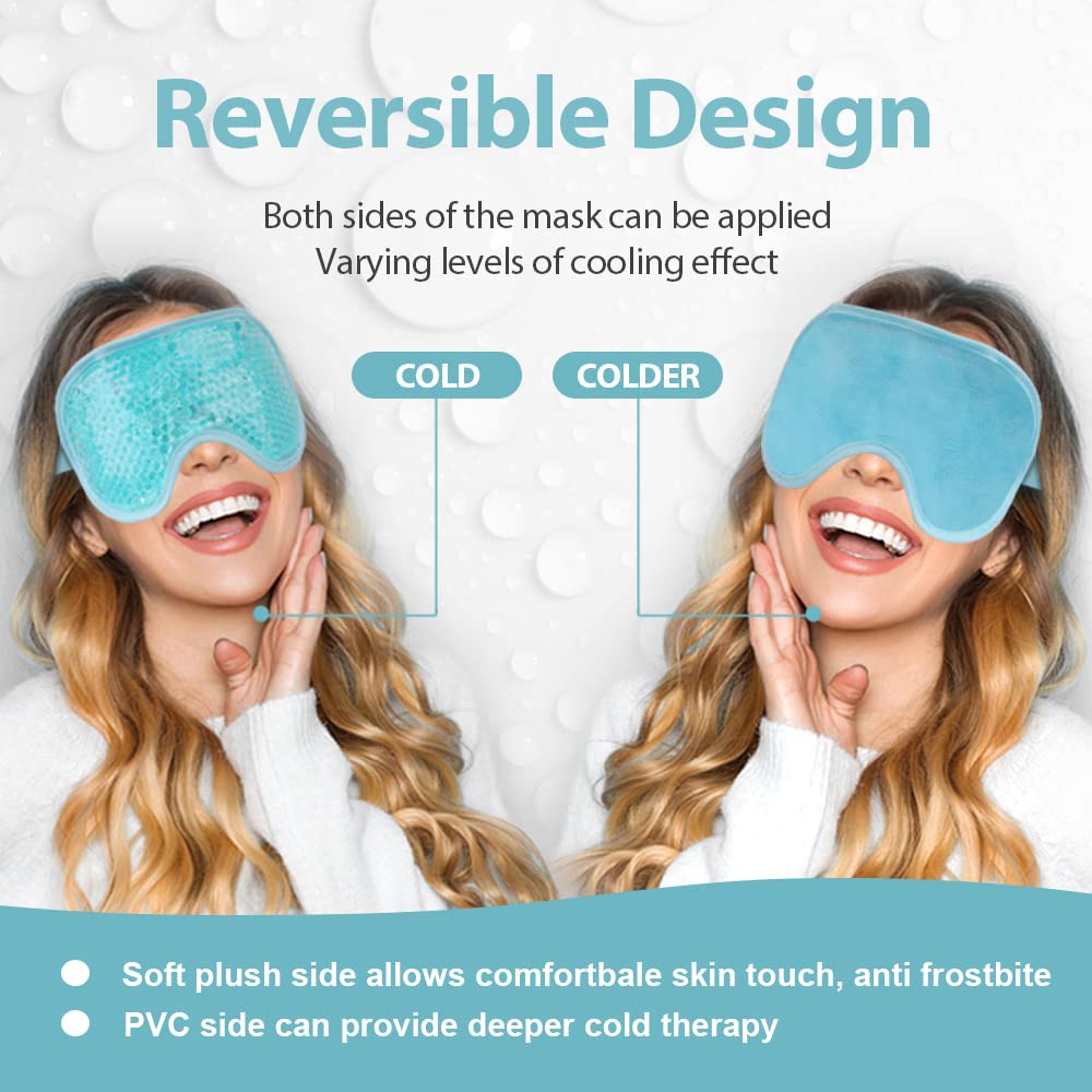 NEWGO masque-yeux-bandeau-reglable assure un maintien sûr pendant le repos.
