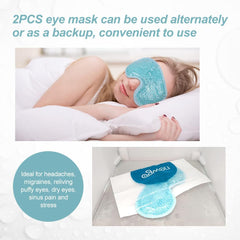 NEWGO masque-yeux-forme-confort-visage épouse les contours pour un calme profond.