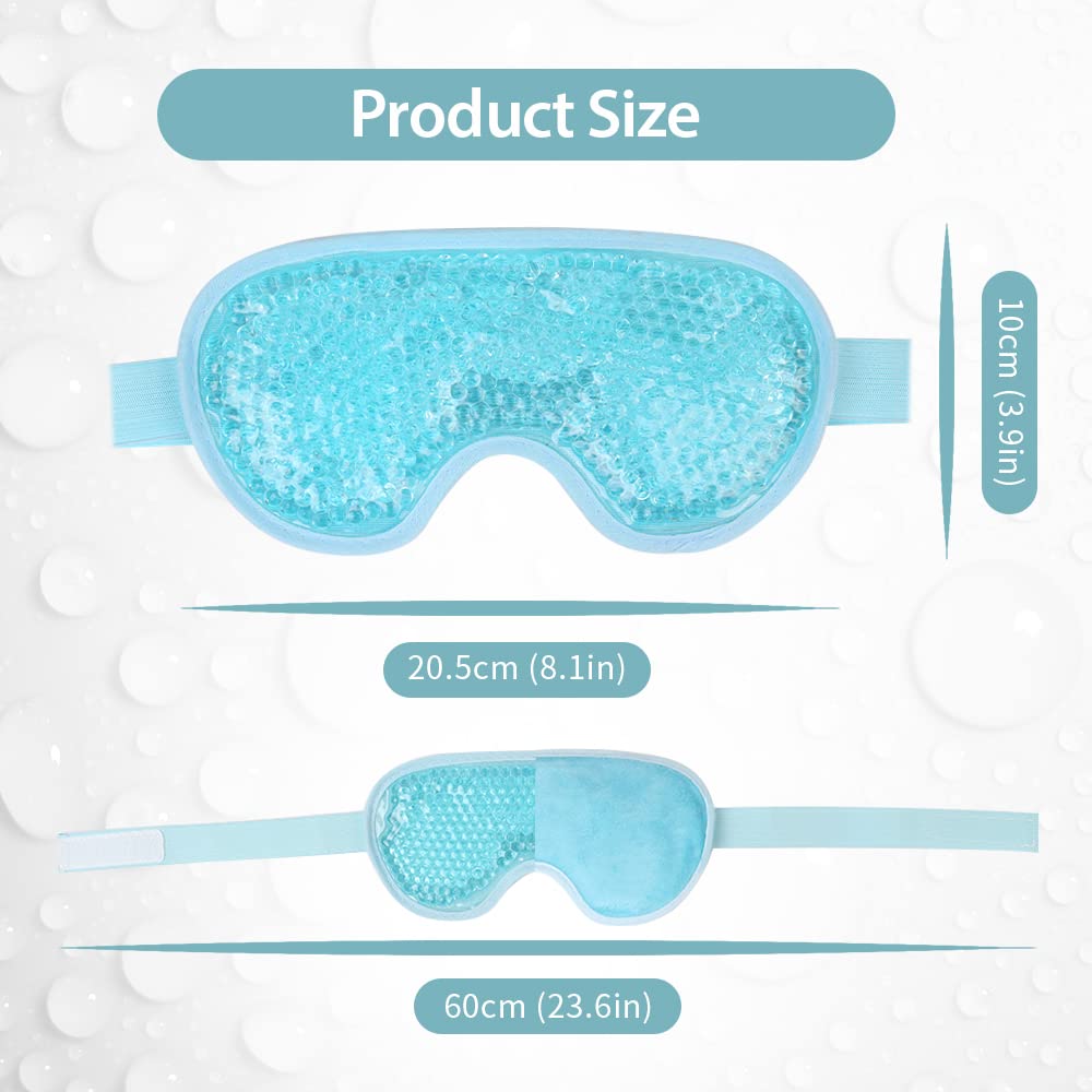 NEWGO masque-yeux-therapie-chaude-froide permet froid ou chaleur pour le confort.