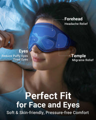 NEWLA Masque Yeux Compression Douce – relaxation après une longue journée.