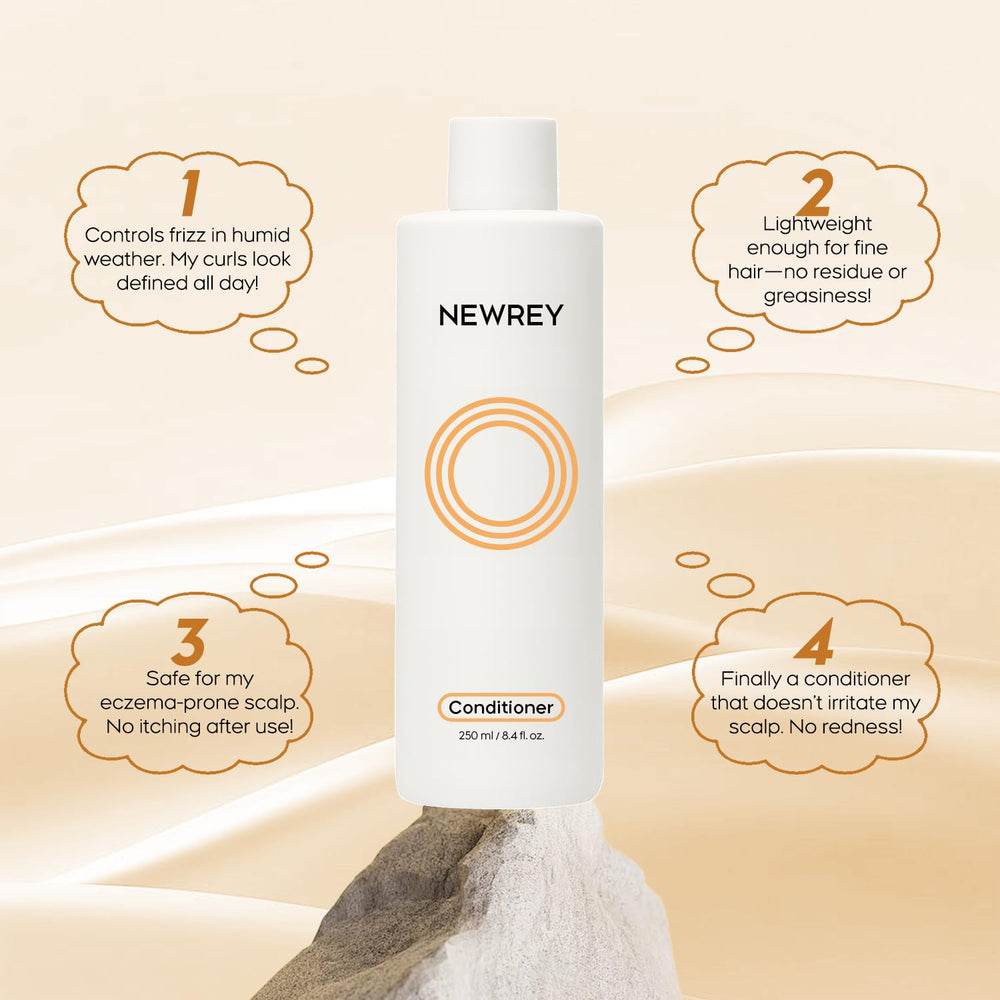 NEWREY Adapté à tous types – pH équilibré pour cuir chevelu sensible.