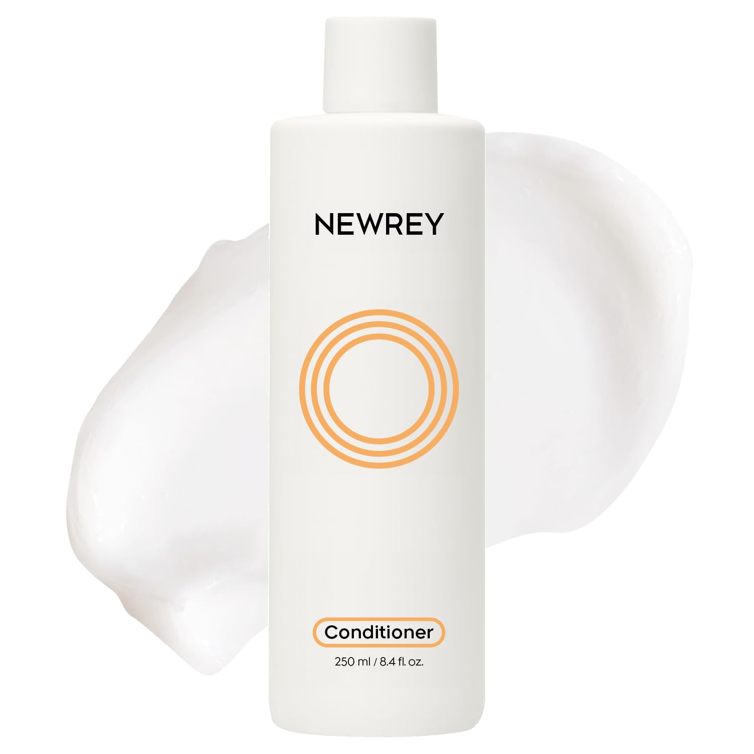 NEWREY Après-Shampooing Hydratant, flacon visible, cheveux plus soyeux et démêlés facilités.