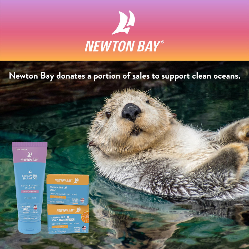 Newton Bay Savon Nageurs - cadeau idéal pour nageurs et usage quotidien