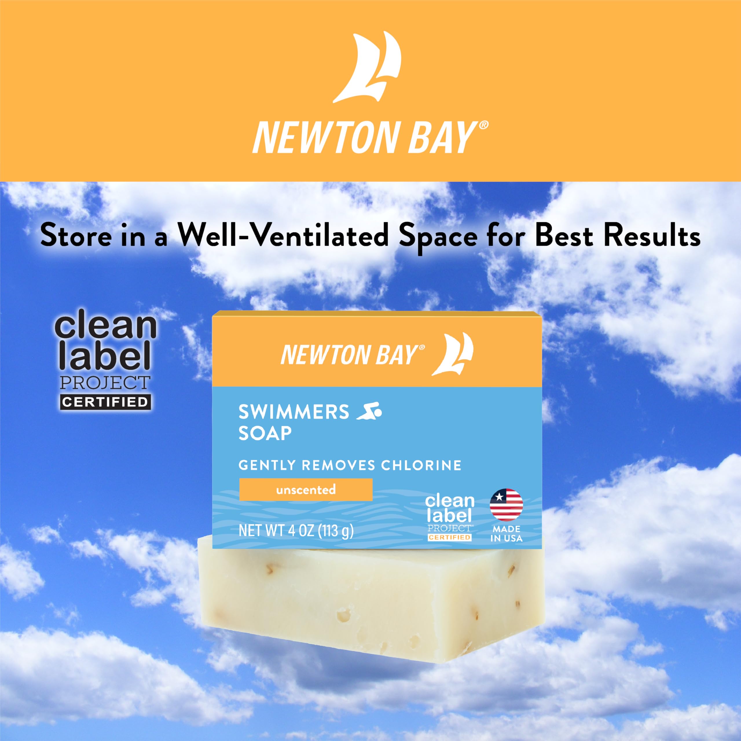 Newton Bay Savon Nageurs - produit certifié Clean Label