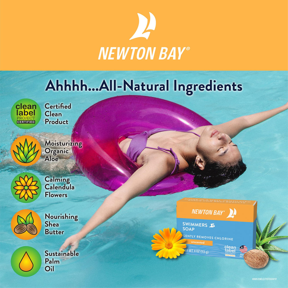 Newton Bay Savon Nageurs - sans parfum ni colorants artificiels