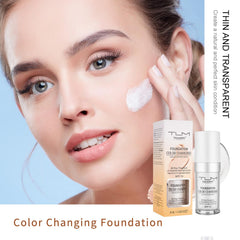 Newvenper fond de teint changeant - application fluide pour un teint uniforme et naturel.