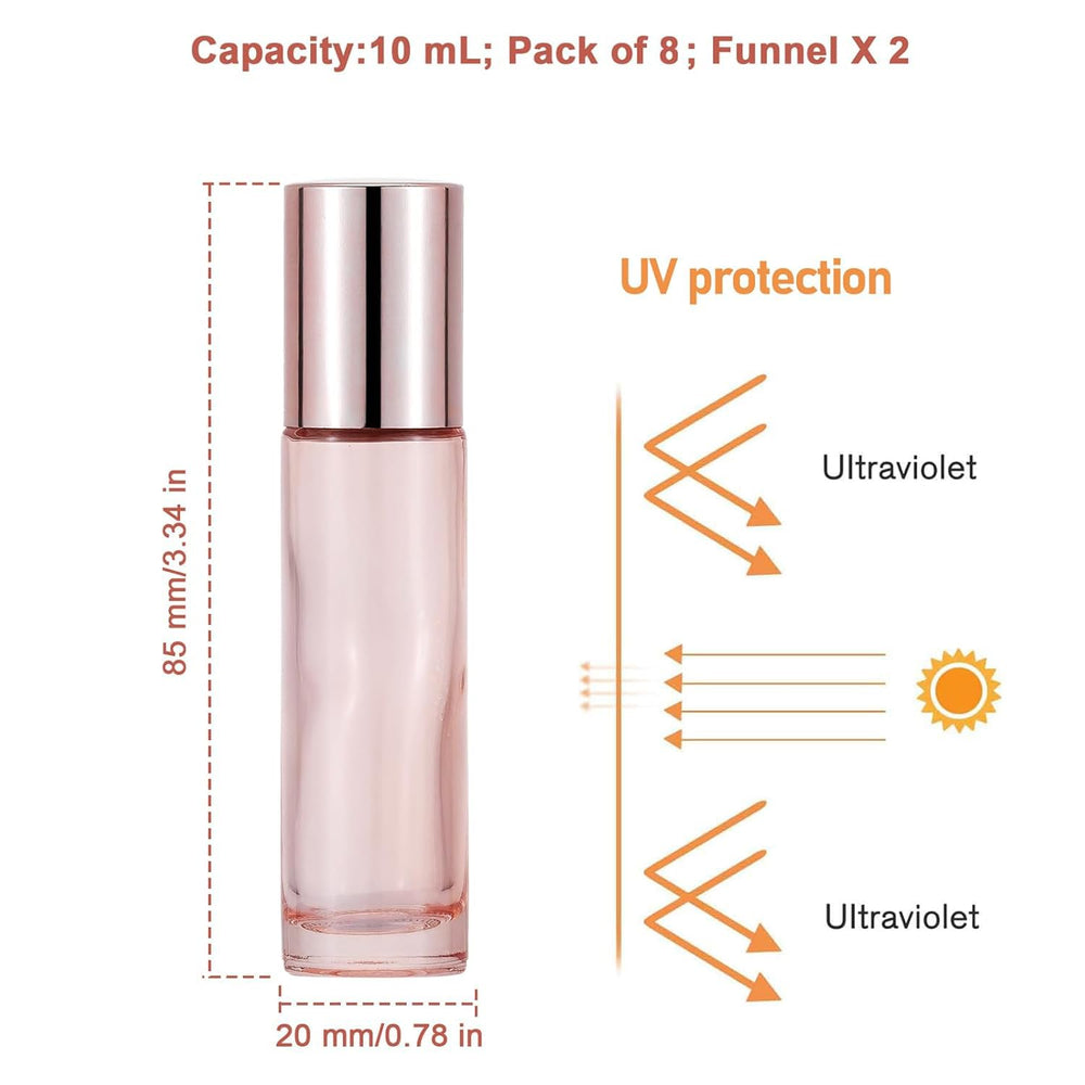 Capuchon securise Newzoll rose dore garantissant une fermeture