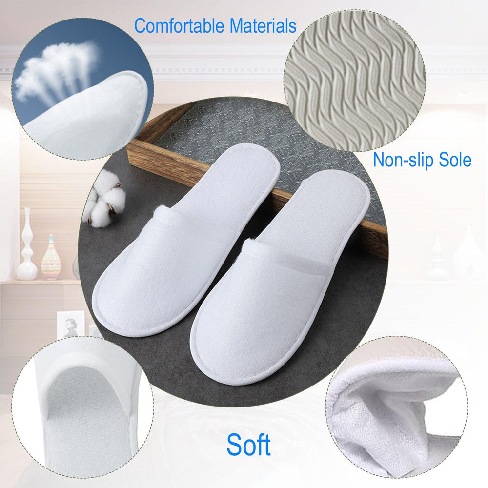 Chaussons Nexboraque présentés en lot de 30 paires.