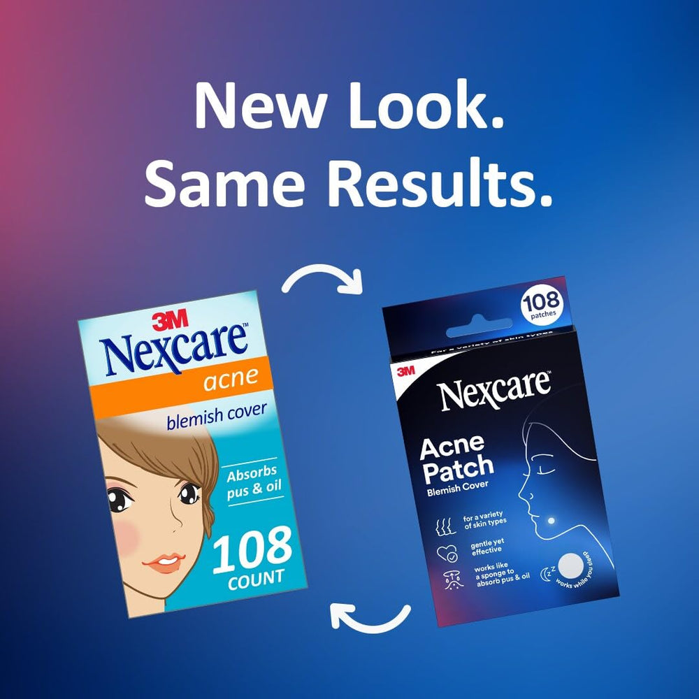 Utilisation quotidienne du pansement Nexcare anti-acné, sans irritation.