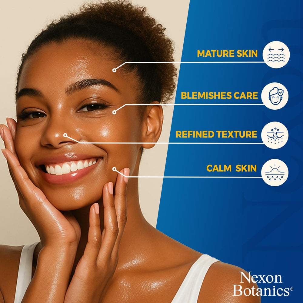 Formulation sans parfum et sans cruauté par Nexon Botanics.