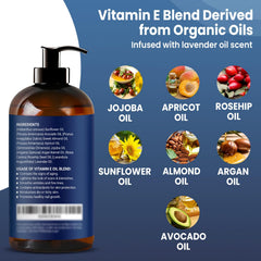 Nexon Botanics Vitamin E Oil organic oil blend for radiant complexion